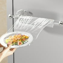 Gumesh Suction Cup Toilet Paper Holder, Wall Mount Tissue Roll Dispenser for Bathroom & Kitchen