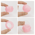 thumbnail image 5 of Beauticom 6 Pieces High Quality 10 Gram/10 ml Round Oval Plastic Container Jars with Inner Liner and Lid - Pink, 5 of 6