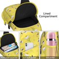 thumbnail image 4 of Bumble Bee Sling Backpack, Honeybee and Hive Print Crossbody Bag with Cute Pattern Design, Bee Lovers Travel Gift Idea, 4 of 5