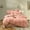Blush Pink, variant on MorroMorn Fluffy Comforter Duvet Cover Set, 5 Pcs Bedding Sets Faux Fur Plush Velvet Shaggy Ultra Soft Luxury for King Cal King Size Pink