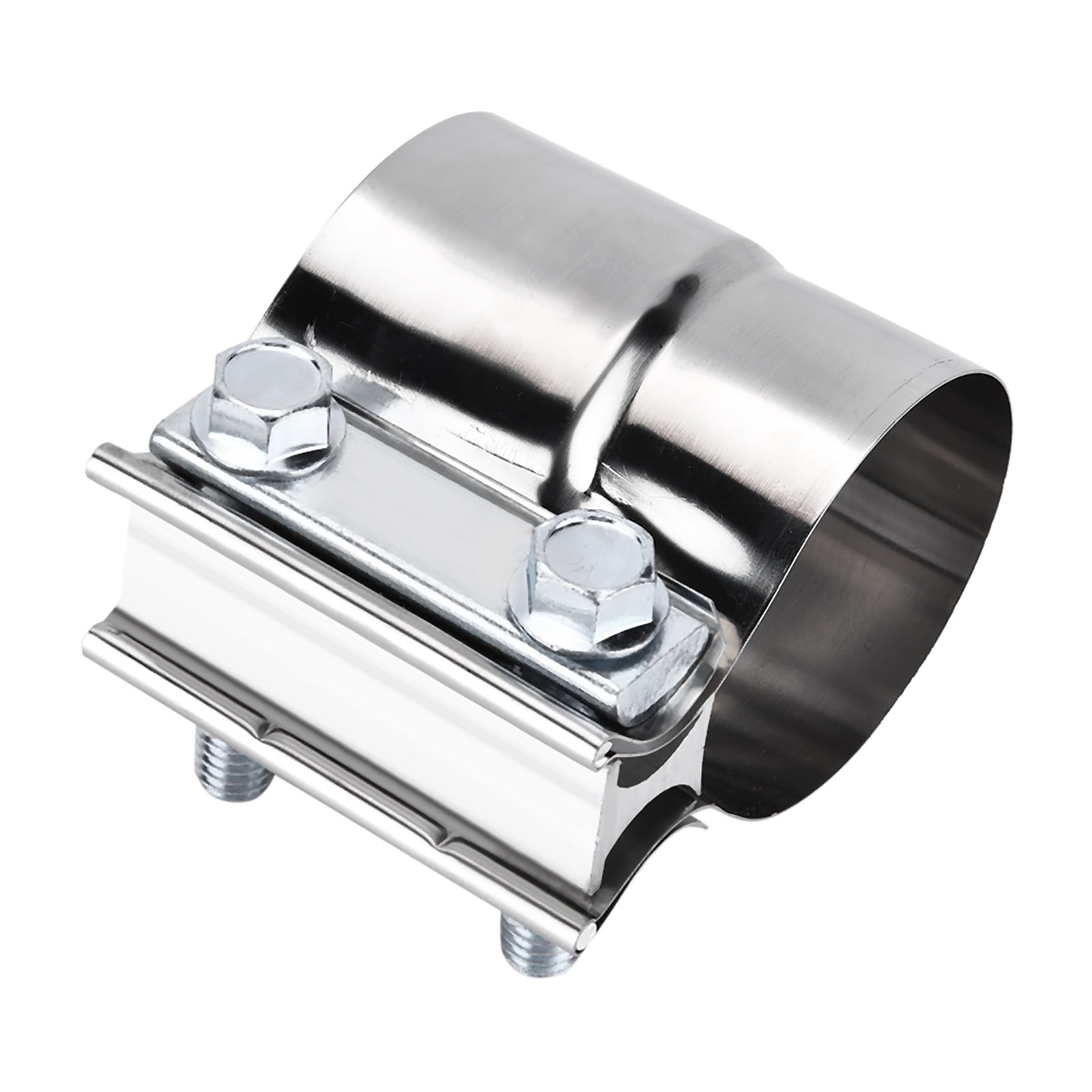 Collier De Serrage D'Échappement, 2,5 Pouces En Acier Inoxydable Universel Collier De Serrage D'Échappement En Acier Inoxydable Testé Professionnellement