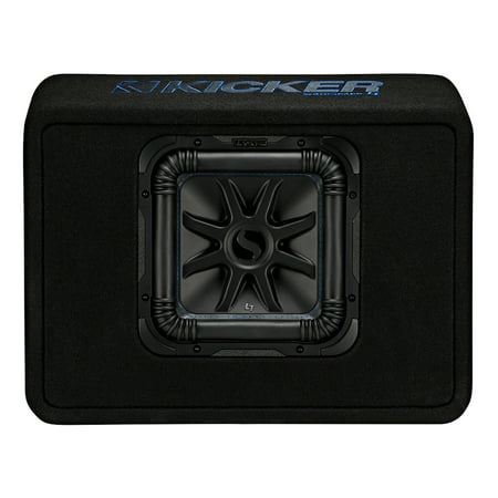 Kicker 10" 1200W Single Loaded Solo-Baric L7S Subwoofer Enclosure | 44TL7S102