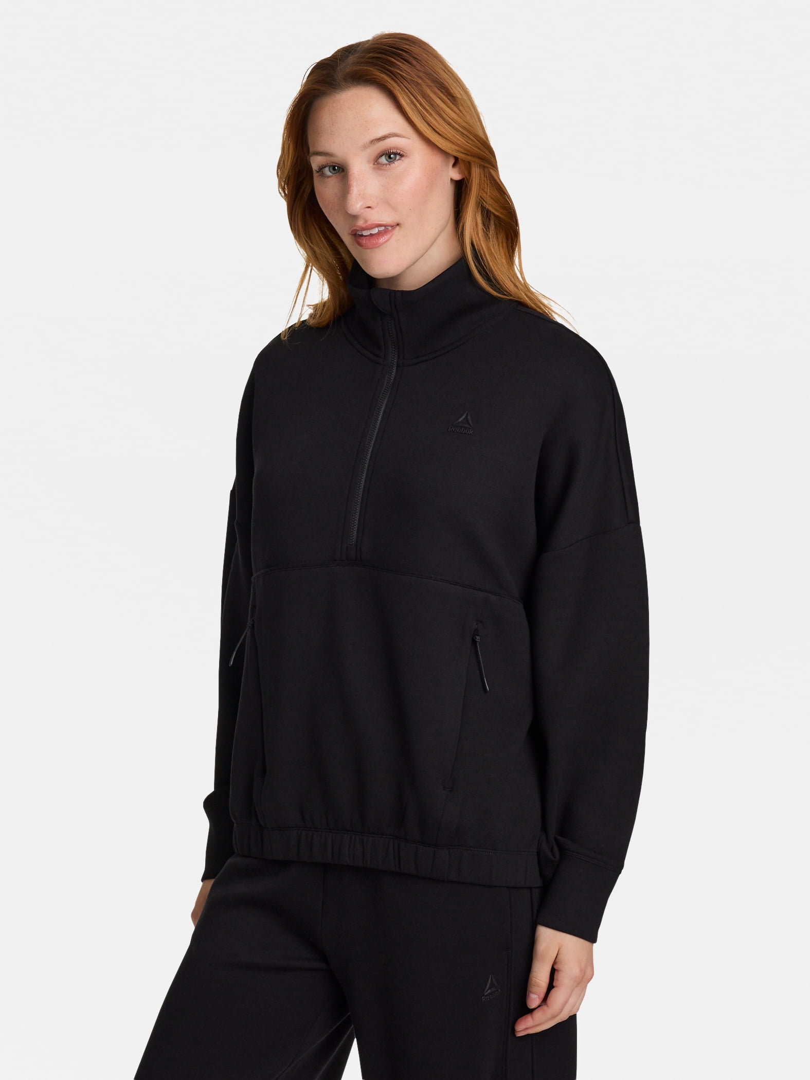 Reebok Women's Momentum 1/2 Zip Sweatshirt, Sizes XS-4X