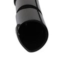 thumbnail image 2 of 16mm de diÃ¡metro Tubo Flexible de envoltura de Cables en espiral Orden de Cables negro de 2Metro de largo Unique Bargains Tubo termoretrÃ¡ctil, 2 of 2