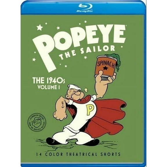 Popeye The Sailor: The 1940s Volume 1 [Blu-ray] [Blu-ray]