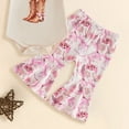 thumbnail image 4 of mgoYE Western Baby Girl Clothes Boots Bodysuit Romper Flared Pants Headband Cowgirl Country Outfit Size 0-3 Months, 4 of 5
