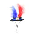 thumbnail image 2 of Sombrero del Día de la Independencia, artículos para fiestas, sombrero de copa, sombrero con lazo, joyas coloridas para perros y gatos, accesorios para el cabello del 4 de julio, accesorios para, 2 of 4