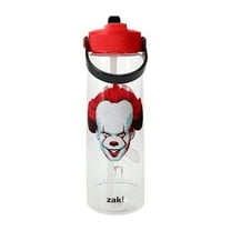 Zak! IT Pennywise Water Bottle with Straw, 30 oz Reusable