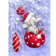 thumbnail image 1 of Cuadros Decorativos Kit de póster de elefante de nieve 5D con pintura de diamante de taladro redondo completo (A4300) DQrwqpou Nuevos Originales, 1 of 5