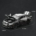 thumbnail image 4 of 1:32 Charger SRT Super Sports Car Metal Alloy Diecast Model Car Sound and Light Collection Hobbies Decoration Birthday Gifts, 4 of 9