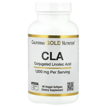 California Gold Nutrition CLA, Conjugated Linoleic Acid, 1,000 mg, 90 Veggie Softgels