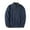 Navy, variant on Men Long Sleeve Pullover Fleece Half Zip Solid Color Pocket Stand Collar Hoodless Sweater
