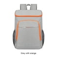 thumbnail image 4 of Toystoory Térmica Impermeable Para Aventuras Al Aire Libre Fabricada Con Tela Oxford Y Poliéster Grande carpas Gris con naranja, 4 of 6