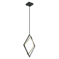 Elan Lighting - Darski - 1 LED Pendant In Minimalist Style- 27.23 Inches Tall