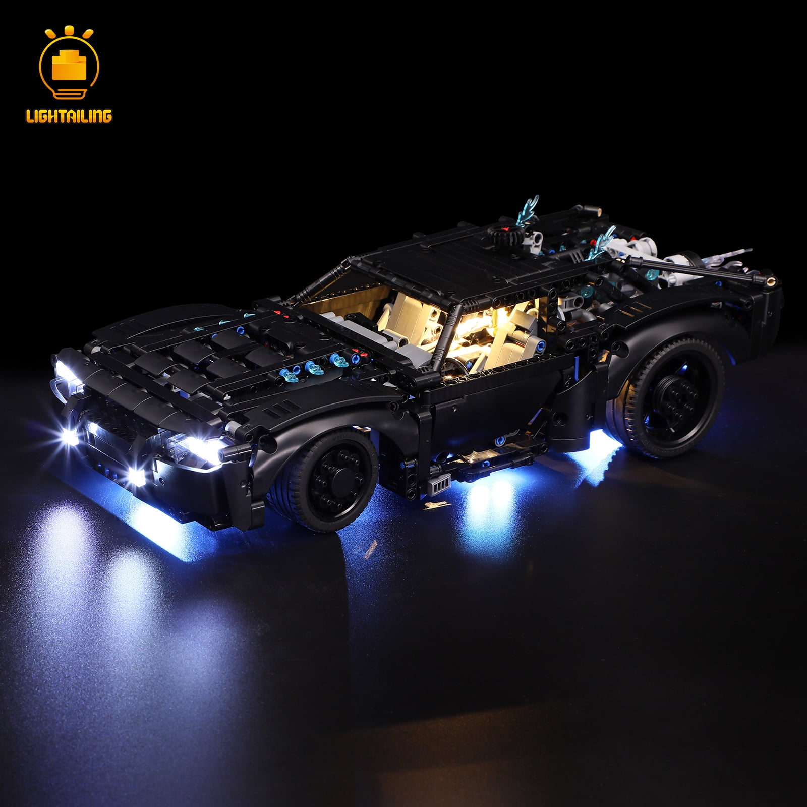 LIGHTAILING Led Light Kit for Legos 42127 Technic The Batman Batmobile Building Blocks Model(Not