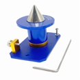 thumbnail image 2 of Wall Mounted Lawn Mower Blade Balancer Compatible with All Lawn Mowers and Gardening Tools Mower Tool Accessories Blue, 2 of 5