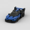 thumbnail image 4 of MOC Speed Series Bugatti Bolide Vision GT Hypercar Construcción Kit, Diseño de carrocería ancha de 8 Stud con cabina detallada para constructores avanzados y coleccionistas de coches deportivos, 4 of 10