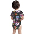 thumbnail image 5 of Daiia Cat Icecream Printed Unisex-Baby Short Sleeve Onesies Bodysuits Baby Climbing Clothes Soft and Comfortable Romper with Expandable Shoulder Design-18 Months, 5 of 8