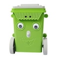 thumbnail image 3 of Pequeño Robot aspirador de juguete DIY, juego de cubo de basura automático, minicubo de basura realista para vehículo en la , modelo para regalo, 3 of 8
