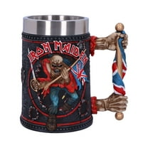Nemesis Now Iron Maiden Tankard Mug 14cm Black, 600 ml