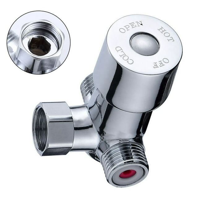 G1/2 Hot Cold Water Mixing Valve Valver Thermostatic Mixer Adjustable