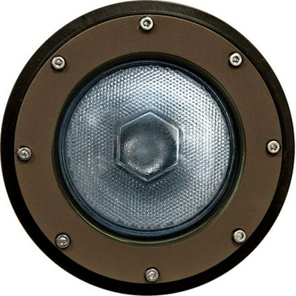 Dabmar Lighting DW4751-BZ Cast Aluminum In-Ground Well Light with PVC Sleeve- Bronze