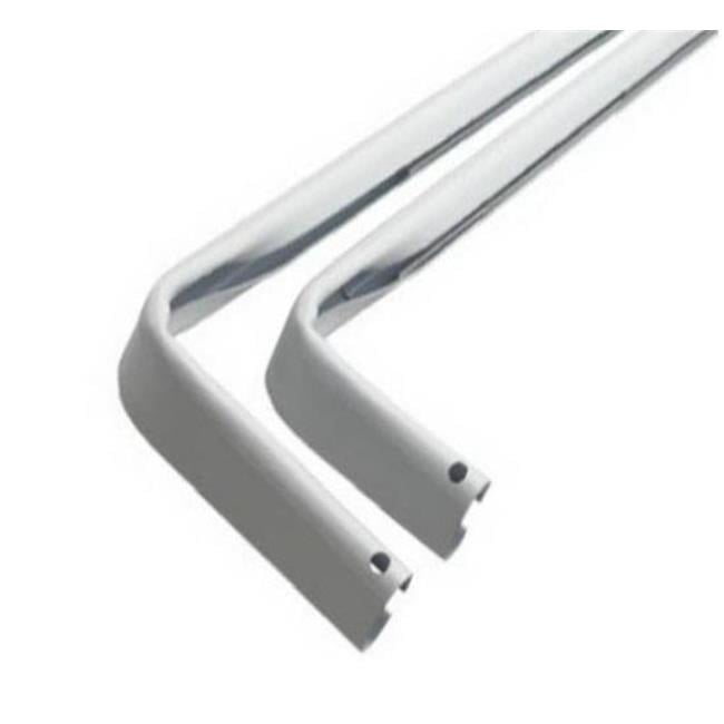 28 46 In White Hedge Heavy Duty Double Curtain Rod Canada White Hedge Heavy Duty Double Curtain Rod