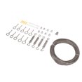 thumbnail image 1 of Wire Rope Hanging Kit, Stainless Steel Wire Rope Set Waterproof Rustproof Corrosion Resistance  For Plant Climbing Aids, 1 of 8