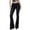 *2-Black, variant on VBVC Women's High Waisted WashedJeans , Ladies' Slim Fit Flare Denim Pants , Casual Stretch Bootcut Trousers For Women,Black,S-5XL