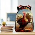thumbnail image 5 of Lightweight Backpack Thanksgiving Turkey School Bag Travel Laptop Daypack for Men Women Casual Rucksack, 5 of 6
