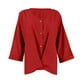 thumbnail image 3 of Ailaofu Women's V Neck Summer Tops Casual Henley Button Down T Shirts, 3 of 5