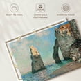 thumbnail image 6 of Elephant Stock The Cliffs At Etretat 1885 Wall Art - Horizontal Canvas Wall Art - Living Room Wall Decor - Beach Canvas - Gray And Beige Decor By Claude Monet - 48" x 32", 6 of 8