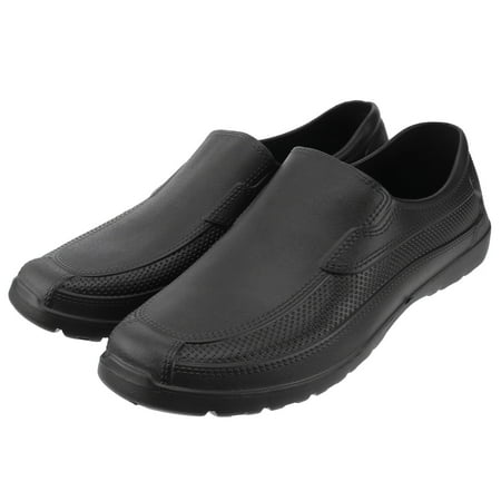 

EVA Shoes Non-slip Wear Resistant Chef Shoes Lightweight Comfortable Kitchen Oil-proof Shoes (44 Code Black)
