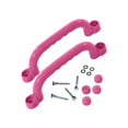 thumbnail image 2 of BELOVING 2 Pieces Swing Set Attachments Playground Accessories for Playing Jungle Gym Pink, 2 of 10