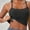 Black, variant on Womens Shelf Bra Tops Long for Women Long Camisole for Women Long Length plus Size Linen Dress V Neck Camisole Womens Top Long plus Size Tops Lace Layering Crop Too Spaghetti Straps plus