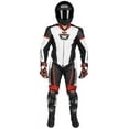 thumbnail image 2 of Cortech Apex RR 1-Pc Mens Leather Motorcycle Suit Red/White/Black XXL, 2 of 4