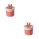 thumbnail image 3 of Bewildely Espuma de burbujas para limpieza facial, taza de espuma, fabricante de espuma para baño, naranja y rosa naranja y rosa 2Conjunto, 3 of 6