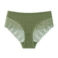 thumbnail image 4 of vigerkar Sexy Womens Underwear Lace Shorts - Cheeky Panties Breathable Lightweight Soft Panty (Green, S), 4 of 4