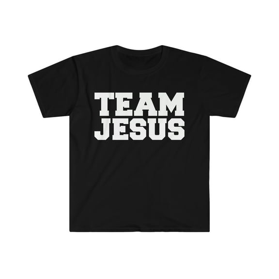 Team Jesus Unisex T-shirt S-3XL Christian Faith Jesus Follower God