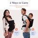 thumbnail image 2 of Mochila Beco para bebés con asiento extra ancho de 9 a 27 kg, algodón, 2 of 7