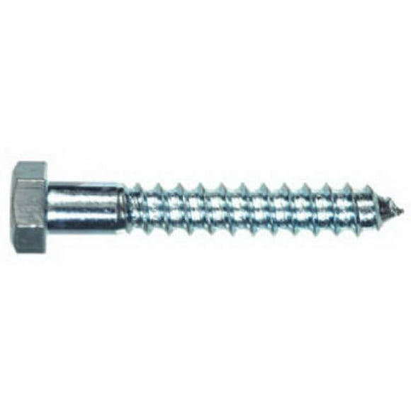 Hex-Head Lag Bolt, 3/8 x 8-In., 50-Ct. -230113