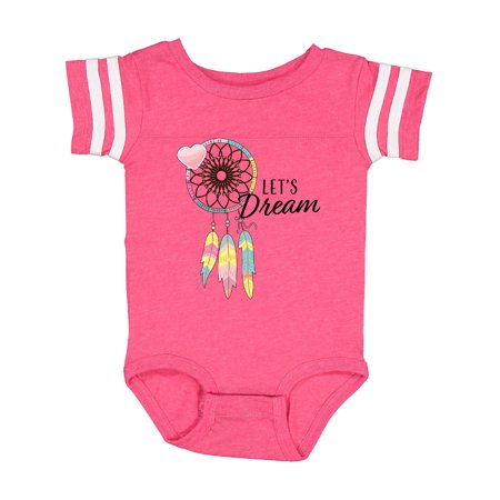 

Inktastic Lets Dream with Boho Dreamcatcher Gift Baby Boy or Baby Girl Bodysuit