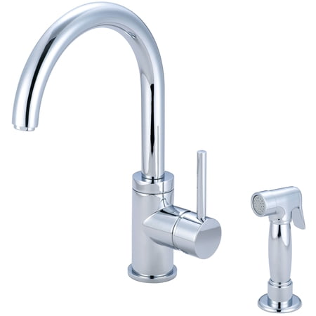 Pioneer Faucets 2Mt171h Motegi 1.5 GPM Single Hole Kitchen Faucet - Chrome