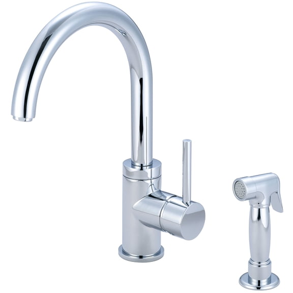 Pioneer Faucets 2MT171H Motegi 1.5 GPM Single Hole Kitchen Faucet - Chrome