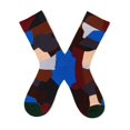 thumbnail image 2 of Penkiiy Middle Socks for Men Unisex Printing Towel Bottom Socks FashionLong Sock Comfortable Socks Black Socks, 2 of 3