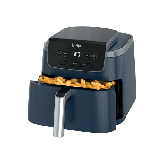 Ninja Pro 3-in-1 Air Fryer, XL 5-Qt Basket, 3 Functions, Air Crisp Technology, Non-Stick, Crisper Plate, AF140WMNV Navy