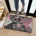thumbnail image 2 of Pioneer Flower Floral Print Pattern Door Rugs,Washable Non Slip Door Mats Indoor,Decorative Door Mats,Entry Mat Indoor for Entrance,Bedroom,Kitchen,Bathroom,16"x24", 2 of 6