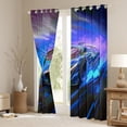 thumbnail image 3 of Castle Fairy Racing Car Black Out Curtains,Black Blue Curtains Pack of 2 (42x63 Each), 3 of 6