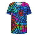 thumbnail image 4 of Yaoyar Mens Fashion Printed T-Shirt Short Sleeve Crew Neck Summer Shirts Beach Vacation Casual Breathable Novelty Tee, 4 of 5