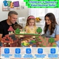 thumbnail image 4 of XMKP Magnetic Building Blocks Set for Kids Ages 3-10 – 100PCS Lava Farm Adventure World with Idea Booklet | STEM Montessori Sensory Stacking Construction Toy Gift for Toddlers & Preschoolers, 4 of 10